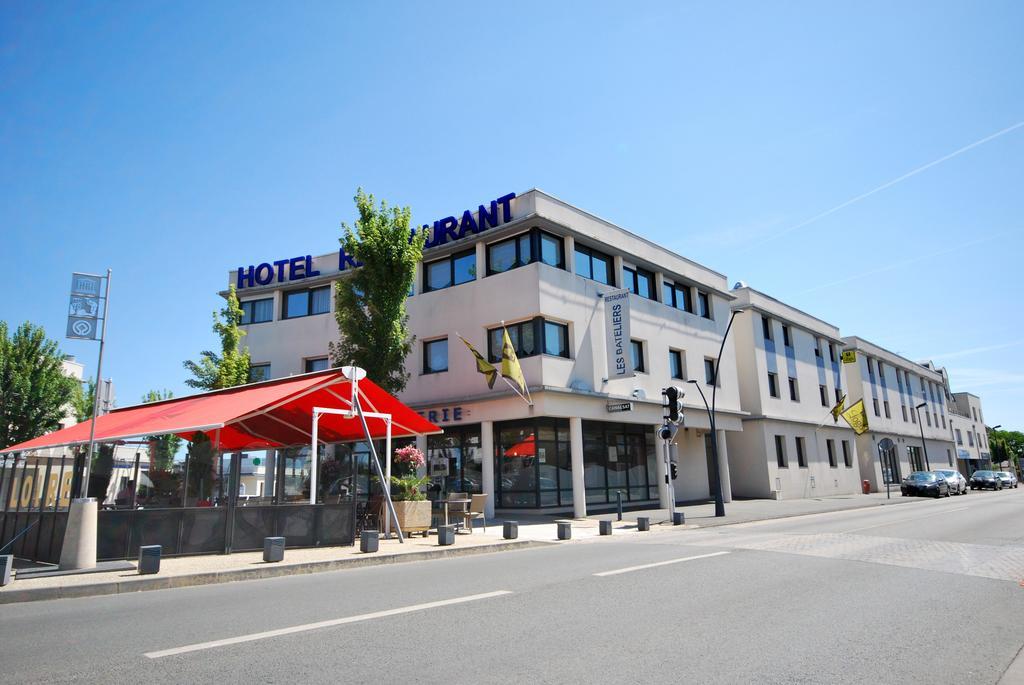 Hotel De Loire Et Restaurant Les Bateliers Trélazé Eksteriør bilde